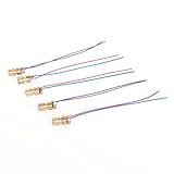 LAOMAO 5x Mini 650nm 5mW 5V Laser Dot Diode Modul für Arduino Raspberry Pi Prototyping