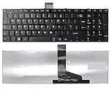 New UK Layout English Non-Backlit Keyboard Replacment For TOSHIBA SATELLITE L850-150 L850-151, L850-153 L850-158, SATELLITE L850-15F L850-15W Laptop with Frame Black
