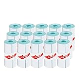 Thermopapier, Thermopapier-Rollenaufkleber 57 mm for Thermodrucker, mehrere Größen(15pcs Stickers)