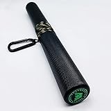 Handgelenkstrainer, Handgelenkroller und Unterarmroller mit gerändeltem Griff for Krafttraining Workout, passend for 1-Zoll- 2-Zoll-Standard-Hantelscheiben