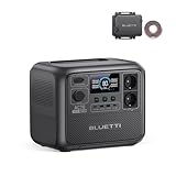 BLUETTI AC70 Powerstation mit Charger 1, 768Wh LFP-Backup, 560W Alternator-Ladegerät, 2 AC-Ausgänge, schnelles DC-DC-Ladegerät, 2 Std. volle Ladung über Auto, ideal für Reisen, Off-Grid, Stromausfälle