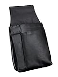 Alassio 42079 - Gürteltasche für Kellnerbörsen, aus hochwertigem Nappaleder, ca. 22 x 15 x 4 cm, schwarz