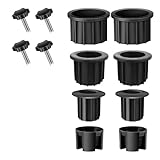 Zxfdsfdbnm Verstellbarer Schirmständer aus Kunstharz, 12-teilig, Ständer für Schirme mit verschiedenen Durchmessern