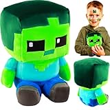 Mine-Craft Creeper Plüsch, Spiel Creeper Plüsch,Mine-Craft Plüschtiere, Creeper Plüschfigur,Minecraft Karikatur Plüsch Spielzeug Puppen Weiches für Kinder und Kuscheltierliebhaber (jiangshi)