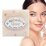 Reismilchseife, Thailand Reismilchseife Handgemachte Seife,Milde Reinigungsseife Zum Waschen Von Gesicht,Händen Und Körper,Soap Für Händewaschen Für Händewaschen, Entfernen Von Make-up,65g