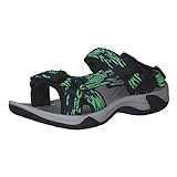 CMP Kids Hamal Hiking Sportliche Sandale, B.Blue-Verde Fluo, 40 EU