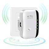 WiFi Extender,2023 Flexiver Generation WiFi Booster, deckt bis zu 3000 Quadratfuß und 35 Geräte ab, Internet Booster mit Ethernet-Anschluss, WiFi Range Extender, Alexa-kompatibel(weiß)