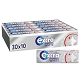 Extra Professional White, Zuckerfreier Kaugummi, Multipack mit 30x10 Dragees, Für frischen Atem