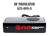 Nippon Universal RF Modulator RCA Audio Video zu Koaxial Koax F mit S Video