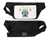 Reiten Sie einen Roller durch die Berge ist ein wunderbares Gefühl, Unisex Hüfttasche, Schwarz