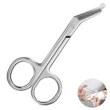 Verbandschere, Verbandsschere Pflege, Klemme Krankenschwester, Chirurgische Schere, Edelstahl Rostfrei, Für Medizinische Kisten Für ärzte Oder Krankenschwestern (11cm)