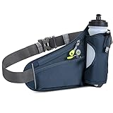 Taille Bauchtasche Wasserdicht Laufen Hüfttasche Bauchtaschen Radfahren Bauchtasche mit Wasserflaschenhalter Reise Spaziergang Hund Klettern Wandern Radfahren Outdoor Sport Hüfttasche mit