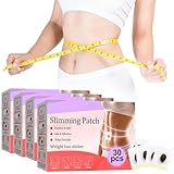 Abnehmen Patch, 120pcs Slimming Patch, Slim Patch Pflaster, Abnehmen Schnell Patch, Detox Schlankheitspflaster Bauch, Bauchnabel Pflaster zum Abnehmen, Abnehmpflaster Bauch für Bierbauch