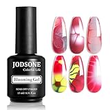 JODSONE Blooming Clear Gel Nagellack, 15ml zum Verteilen & Aquarelleffekte, Floral Nail Art Design, U V & LED Cure, Light Up Your Nail Life