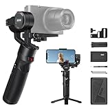 ZHIYUN Crane M2 [Offizieller] Gimbal Stabilisator, 3-Achsen Kamera Stabilisator für Action Kamera, Gopro, Spiegellose Kamera und Smartphone - Mit Smartphone Klemme und Stativ