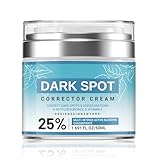 Pigmentflecken Entferner Gesicht, Dark Spot Remover Skin Lightening Cream, Altersflecken Creme mit Niacinamide, Anti Aging Gesichtscreme zur intensive Feuchtigkeitsversorgung für gleichmäßigen Teint
