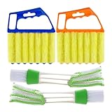 -Reinigungswerkzeug – -Staubwedel für die Reinigung, Abnehmbarer Fensterstaubsauger, Staubwedel | Fensterreinigungsbürste mit ergonomischem Griff, Reinigungswerkzeuge M