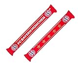 FC Bayern München Schal - Logo 5 Sterne - rot Fanschal, Scarf FCB