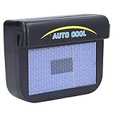 Garosa Solarbetriebener Auto-Abluftventilator, Solarbetriebener Auto-Ventilator-Fenster-Solar-Ventilator-Auto-Abluftventilator-Automobil-Ventilator-Auto-Lüfter