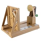 Manuelle rotierende Trommelreibe - Gemüse- und Kartoffelzerkleinerer mit Breitenverstellung und rutschfestem Griff für einfaches Reiben