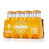 Crodino alkoholfreier Aperitif | erfrischend & prickelnd | über 30 Kräutern & Fruchtextrakte | 8 x 98 ml