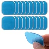 FWORUAIS Gel Pads Kompatibel Mit Beurer EM 59 20 Stück EMS Gel Pad Anwendbar auf Beurer EM 59 Gel Pads Ersatzsets Heat Geräten Selbsthaftenden Gel-Pads Elektrische Muskelstimulation