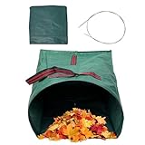 Celuicion Laubsäcke | Strapazierfähiger Großer Abfallsack | Klappbare Wiederverwendbare Rasenbeutel | Für Bau Haushalt Küche Recycling Schnittgut