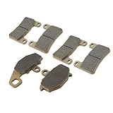 GZYF Motorrad-Bremsbelag vorne und hinten FA379+FA192 Für Z 1000 EAF/EBF/ECF/ECFA/EDF/EDFA, GEF/GEFA/GFF/GGF/HHF/HJF, EAF/EBF/ECF/ECFA/EDF/EDFA