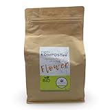 ALMICANNA: Bio KompostTee Flower für die Blütephase 1kg - mikrobieller Booster für Pflanzen und Böden