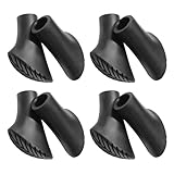 Xevinas Nordic Walking Stöcke Gummipuffer, Gummipuffer für Wanderstöcke & Walkingstöcke, Leki Gummipuffer Nordic Walking Pads für gängige Trekkingstöcke