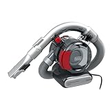 Black+Decker 12V Auto-/Handstaubsauger Dustbuster Flexi PD1200AV (mit flexiblem Saugschlauch, 12V Adapter für Zigarettenanzünder im Auto, beutellos, inkl. Fugendüse, Polsterbürste & Aufbewahrungsnetz)