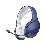 HyperX Cloud Jet – Dual Wireless Gaming Headset, 2.4GHz & Bluetooth, PC, Mac, PS5, PS4, Mobile, 40mm Treiber, 25 Stunden Akkulaufzeit, Swivel-to-Mute Mikrofon, Leichtes Design, Blau