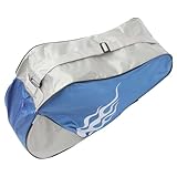 Toddmomy Rollschuhrucksack Rollschuhe Für Schlittschuhe Für Dreieckige Skatertasche Schlittschuhtasche Für Mädchen Schlittschuhe Für Kleinkinder Stoff Blue