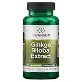 Swanson, Ginkgo Biloba Extract, 60mg, 120 Kapseln, Laborgeprüft, Sojafrei, Glutenfrei, Ohne Gentechnik