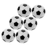 WESIEVYA 6 Stück Tischfußballbälle 32 Mm Schwarz/Profi Kickerbälle Für Tischfußball Ideal Für Kinder Und Erwachsene Geeignet Für Trainingsspiele Und Freizeitaktivitäten