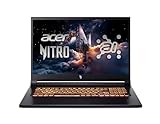 acer Nitro V 17 AI (ANV17-41-R0BS) Gaming Laptop, 16 Tops, 17' FHD IPS 144Hz Display, AMD Ryzen 7 260, 16 GB RAM, 1 TB SSD, NVIDIA GeForce RTX 5060, Windows 11, QWERTZ Tastatur, schwarz