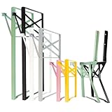 Natural Goods Berlin 2er Set Bierzeltgarnitur klappbar - Metall Gestell für Biertisch (Schwarz, 70 cm x 42 cm) - Tischbeine für Festzeltgarnitur - Stabiles Tischgestell für Garten, Terrasse & Camping