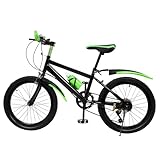 Fliuyr Kinderfahrrad Mountainbike, 20 Zoll Kinder Fahrrad für Mädchen und Jungen Fahrräder