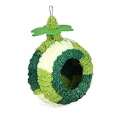 Kuschelnest für Warmes Plüsch Vogelbett für Sittiche und Ähnliche Hängend oder Fixierbar Isolierend Reinigen für Käfige