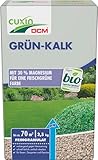 DCM Grün Kalk - Rasenkalk - Magnesiumkalk - Kalkdünger - Kalkstickstoff Dünger - 3,5 KG für 70qm