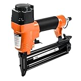 Druckluftnagler, 2 in 1 Profi Drucklufttacker mit Ölflasche.max 8 bar Druckluft Nagelpistole mit Sicherheitsnase für Werkstatt,Haus Verkleidungsarbeiten, Möbelbau und andere