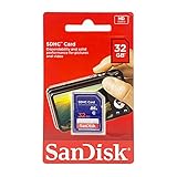 SanDisk SD SDHC 32GB Class 4 Speicherkarte