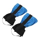 KITANDOVE 1 Paar Anti-Sand-fußsäcke Beinmanschetten Für Männer Gamaschen Für Männer Gamaschen Für Jagdstiefel wasserdichte Schlangenstiefel Für Herren Laufgamaschen Für Schuhe Polyester