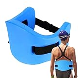 Schwimmgürtel,Wasseraerobic Gürtel - Eva-Schaum Verstellbarer Gürtel Jugendliche Erwachsene Größen Trainingsausrüstung für Schwimmen Pool Sicherheit