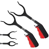 Mabor 2 Stück Greifzange für Senioren,28cm Eisenstan Greifer zum Aufheben Tragbarer Müllzange Greifhilfe für Zuhause,Arbeitszimmer,Büro,Senioren,Taillenbeschwerden,Schwangere Frauen