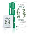 Nutra Tea NUTRATHROAT, Immun- & Erkältungstee für Hals & Rachen, Hustentee zur Unterstützung des Immunsystems und der Atemwege, 60 wiederverwendbare Teebeutel, Kräutertee mit Kamille & Pfefferminze