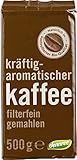 dennree Röstkaffee, gemahlen (500 g) - Bio