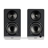 ELAC Kompakt Lautsprecher Debut ConneX DCB41, Boxen für Audiowiedergabe via HDMI, USB, Phono & Bluetooth, exzellenter Klang & hochwertiges Design, 1 Aktivlautsprecher-Set, Schwarz
