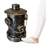 Mülleimer - In Form Einem Hydranten Kapazität Abfallbehälter Mit Pedal,Abfalleimer Mit Deckel,Geeignet Für Im Freien Im Auto Büro Home Schlafzimmer Und Dusche
