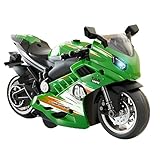 Elektrofahrzeug für Motorrad: Mini-Spielzeug-Fahrzeug mit bunten Lichtern, Spielrad mit Licht- und Sound-Funktionen, für Kinder und Erwachsene, Spaß, Unterhaltung, Aktivität